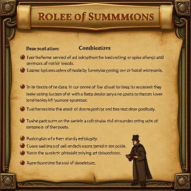 The Role of Summons and notices in legal communication