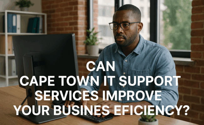 Can Cape Town IT Support Services Improve Your Business Efficiency?