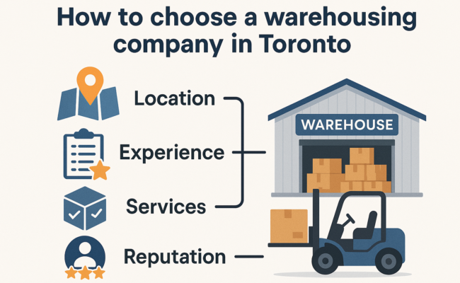 How to choose a warehousing company in Toronto