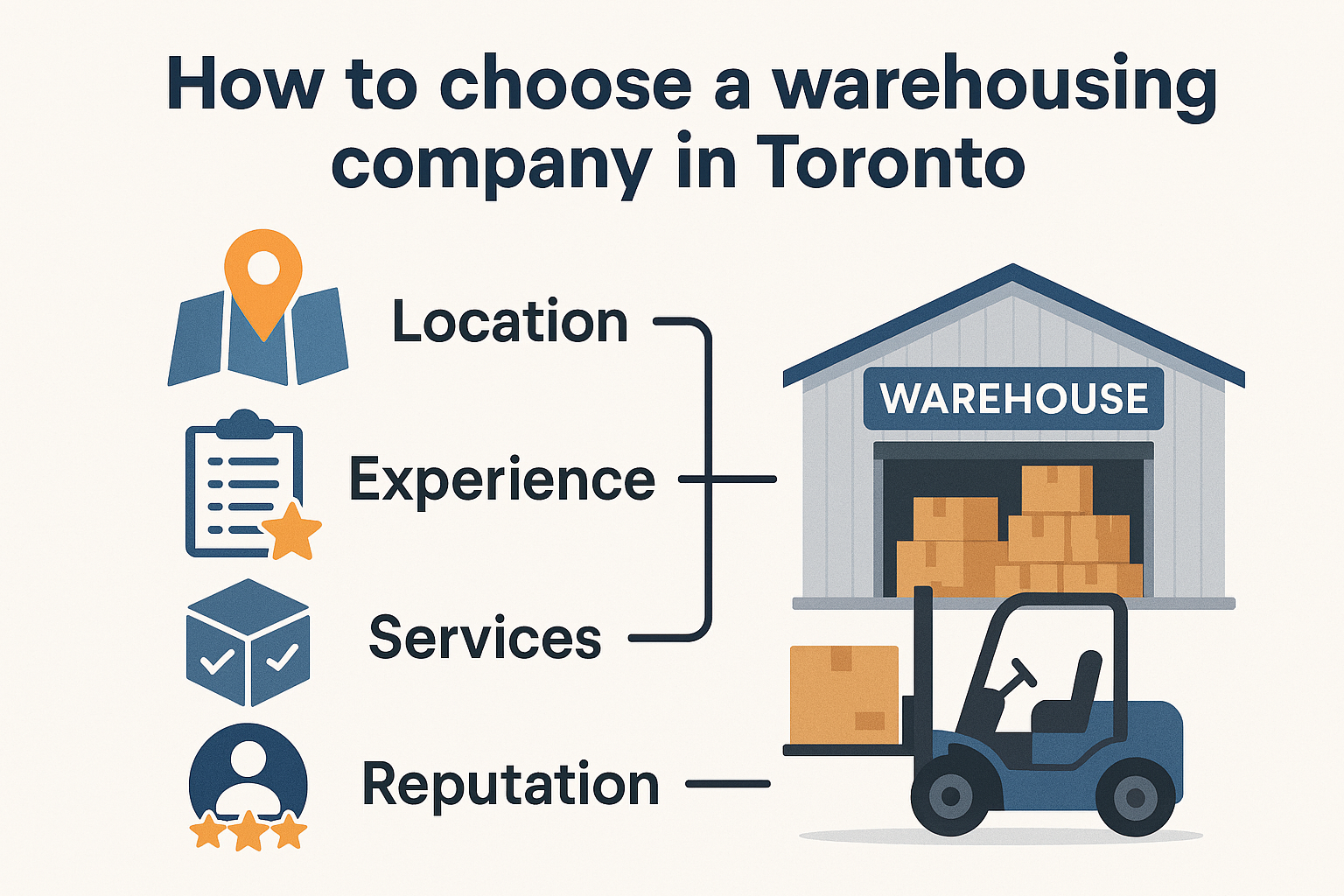 How to choose a warehousing company in Toronto