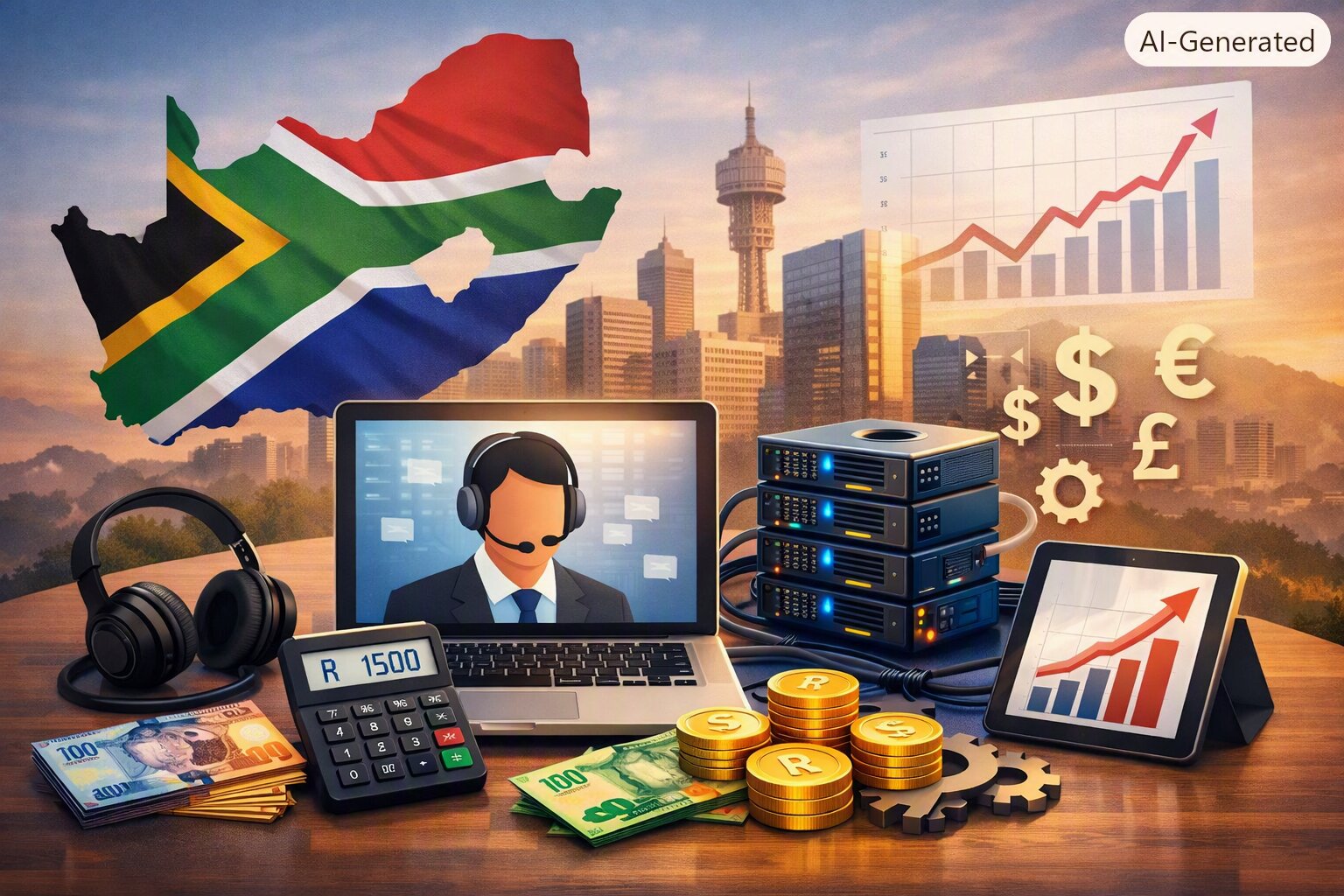 What is the cost of IT Support in South Africa?